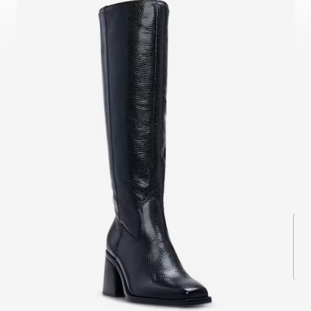 VINCE CAMUTO EXTRA WIDE CALF SANGETI BOOT | NWT | SIZE 8 | BLACK